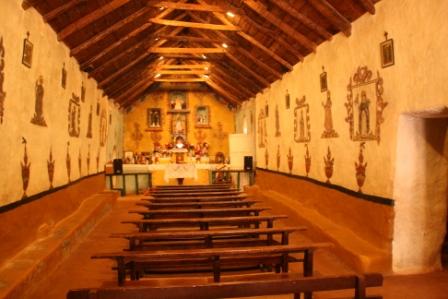 Dorfkirche aus dem 16. Jahrhundert von innen